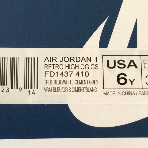 Nike air Jordan’s 1 retro high og gs multi color - Picture 9 of 12